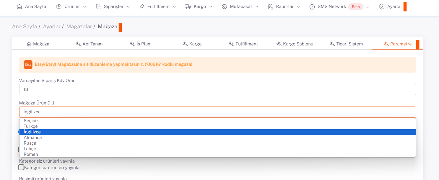 EtsyCustomizationExcelParameter