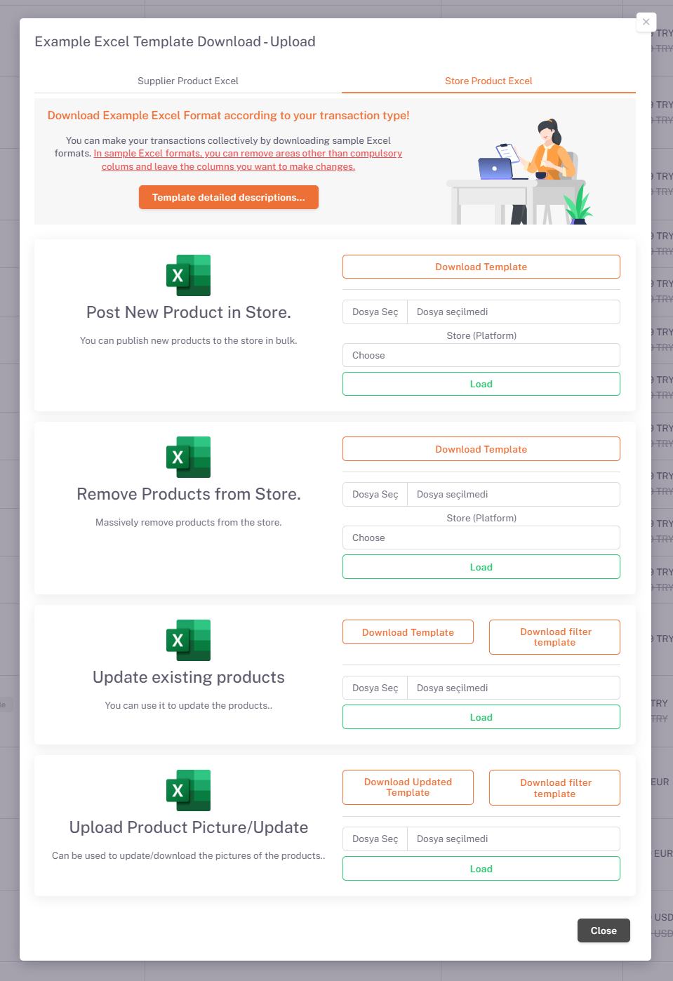 JoomProductPriceLanguageExcel