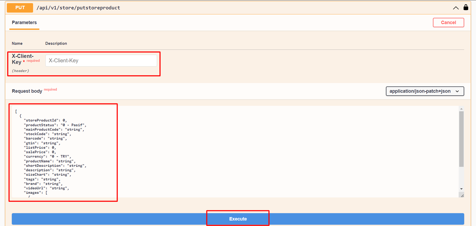 SetstorePriceRequest